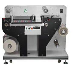 China Dia 450mm Label Die Cutting Machine 100M/Min Slitting for sale