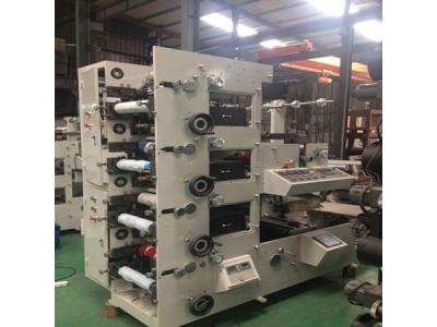 China 60m/Min Automatic Label Flexo Printing-Machine voor Zelfklevend Etiket Te koop