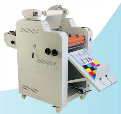 China Small Format Press Laminating Machine 5M/Min Infrared Heating for sale