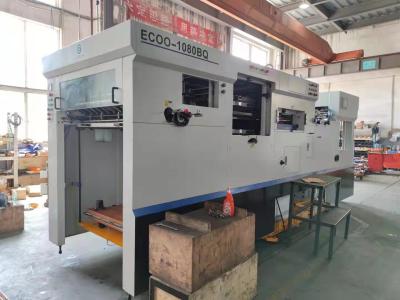 China hoja de 1080x780m m que sella la máquina que corta con tintas para el papel acanalado en venta