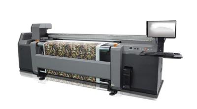 China Roll To Roll Digital Sublimation Ink Inkjet Textile Printer 140sqm/h for sale