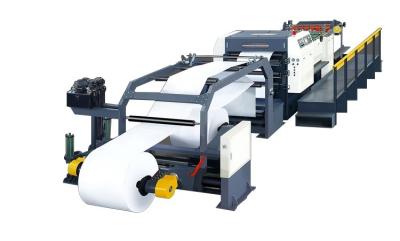 China Máquina de corte de papel térmica 350M/Min do rebobinamento da única faca à venda