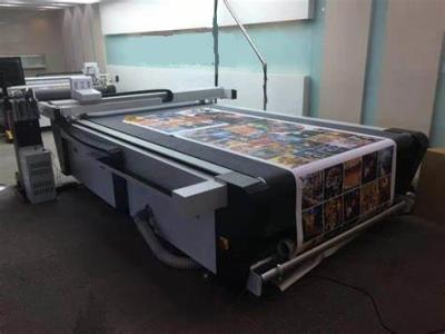 China 1500mm/s Die Cutting Flatbed Digital Cutter For Car Stickers for sale