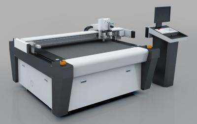 China Two Multi Tool Module Paper Flatbed Digital Cutter Engraving 1200mm/S for sale