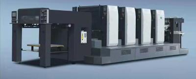 China A2 4Colors compenseren Blad Fed Printing Machine 12000shipping en behandeling met UV Te koop