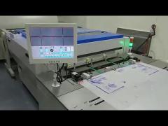 Online CTP Printing Plate Punching and Bending With CCD Register