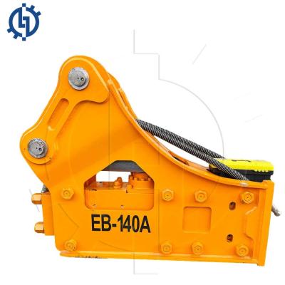 China 18-26 Ton Excavator Hydraulic Hammer Side Mounted EB140A Jack Hammer Open Type Hydraulic Rock Breaker for sale