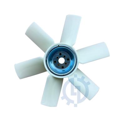 China Auto engine parts cooling Fan blade for machinery fit with engine CATEEEE70B 4D32 6 blades 8 holes for sale