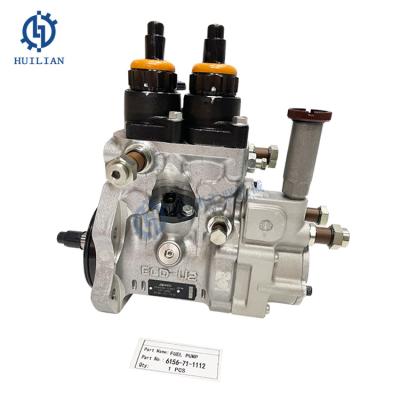 China Diesel Engine Parts 6156-71-1112 Diesel Fuel Pump for Excavator Spare Parts for sale