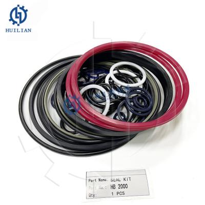 China Hydraulic Breaker Spare Parts Atlas Copco Oil Seal Kit Rubber Repair Kit HB2000 for sale