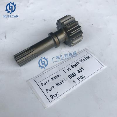 China Excavator Parts First Level Final Drive BOB331 1st Sun Gear Shaft Pinion for sale