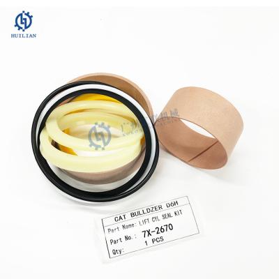 China 7X-2670 Dozer Lift Cylinder Seal Kit Fits CATEEEE 8T3015 6A 6S 6SU 6 D6H 56H D7H for sale