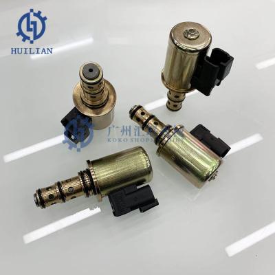 China Hydraulic Pump Parts Switch Solenoid JCB 12V Solenoid Valve For JCB Excavator for sale