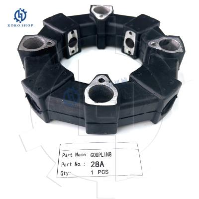 China 16A 16AS 28A 28AS 30AS 35H Engine Drive Coupling Excavator Coupling for Hitachi EX100-2 EX120-2 Excavator Spare Parts zu verkaufen