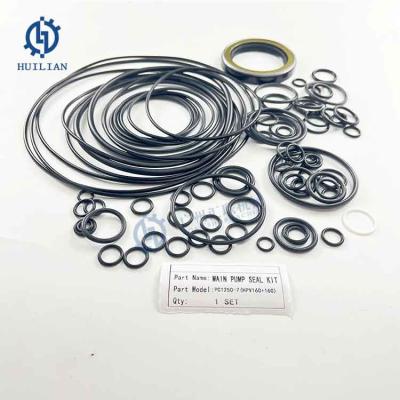 China Pump Seal Kit For Hydraulic Pump PC1250-7(160+160) Main Pump Oil Seal Kit For Komatsu for sale