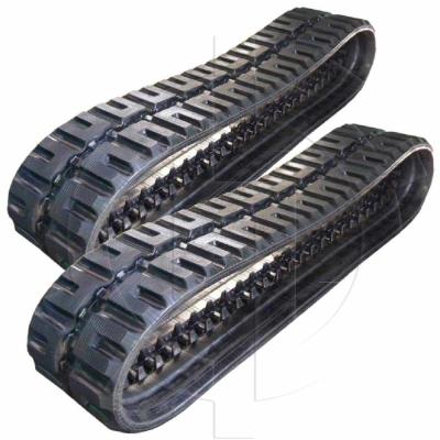 China Construction Rubber Tracks Fits 230x43x72 320X86X50 Crawler Excavator Rubber Tracks For CATEEEE for sale