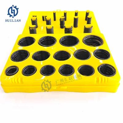 China FKM O ring Series Box Excavator Repair Seal Kit O Ring NBR70 Shore A 30Sizes With 385pcs for sale