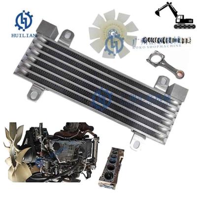 China PC200-8 PC200LC-8 Diesel Radiator Hydraulic Oil Cooler Radiator Air Conditioning Condenser OEM Cooling System for sale