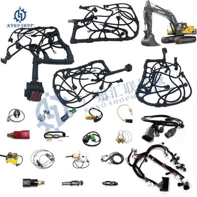 China 22243151 VOE22243151 D6E Engine Wire Harness 0421-1135 Injector Wiring Harness for EC EC210B EC240B Excavator Parts for sale