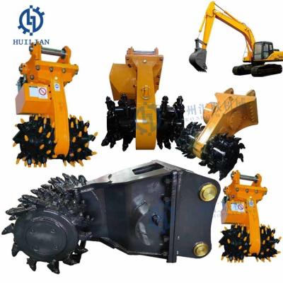 China DG200XWJ-H Excavator Rock Drum Cutting Machine Rotary Drum Cutters For Excavator for sale