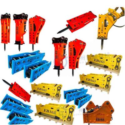 China EB155 EB165 Concrete Hydraulic Breaker For 28-45 Tons Excavator Hydraulic Jack Hammer for sale