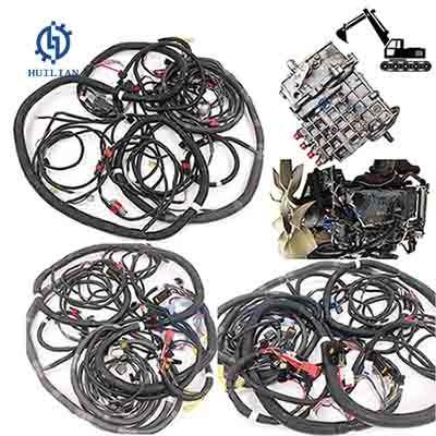 China KNR 12660-01 Excavator Harness Construction Machinery Parts Excavator Engine Wiring Harness for sale