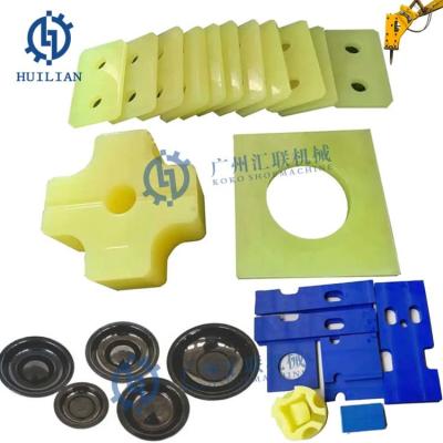 China SB20 SB30 Hydraulic Breaker Parts Rubber Pad Cushion Elastic Pad Damper For Soosan Rock Hammer for sale
