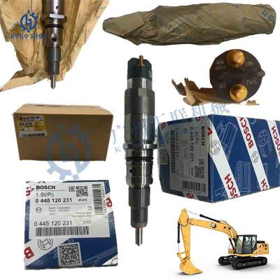 China 0445120231 6754-11-3011 Common Rail Fuel Injector Diesel Fuel Injector For 6D107 PC200-8 Excavator Engine Parts for sale