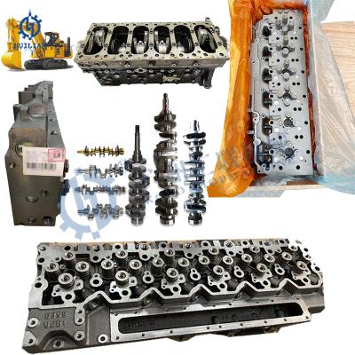 China Diesel Engine Part Cummines Cylinder Block 6D114E-3 Engine Cylinder Head Assembly For Excavator Parts for sale