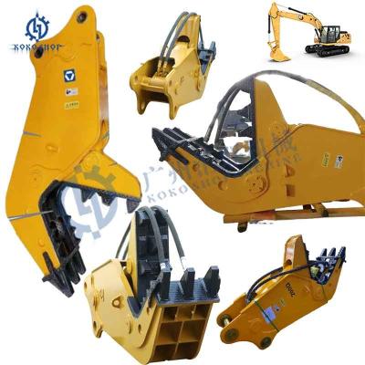 China 12-18 Tons Excavator Attachments Hydraulic Pulverizer Rotate Pulverizer For EX130 PC120 ZX130 SK120 CX130 CX160 JS140 for sale