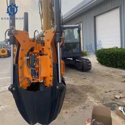 China OEM Mechanical Manual Tree Moving Machine Tree Transplanter 1 Ton-16 Ton For Heavy Mini Excavator for sale