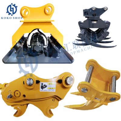China Hydraulic Pile Compactor And Road Compactor 1-36ton Excavator Hydraulic Vibro Plate Soil Compactor Te koop