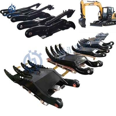 China Strong Power Hydrauli Thumb PC55 EX12-2 EX15-2 PC35 Excavator Thumb for 4 Tons to 6 Tons Excavator Attachments for sale