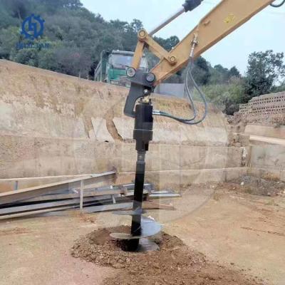 China Yanmar VIO17 Hydraulic Auger ZX30 R16-7 ECR18E Mini Excavator Auger for 2-3Tons Excavator Attachments for sale