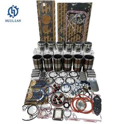 China 6D114 Engine Rebuild Kit Overhaul Cylinder Liner Kit for 6CT8.3 Liner Piston Ring Bearing Gasket Piston for sale
