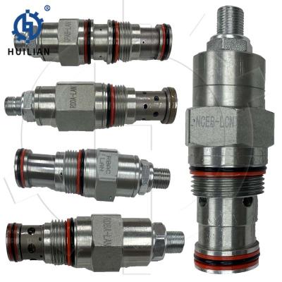 China SUN Hydraulic Valve NCEB-LCN T-5A QPAB-LAN Cartridge Valve Fully Adjustable Needle Valve For Heavy Machinery for sale