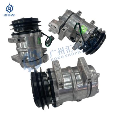 China ZX110-3 ZX120-3 ZX130-3 ZX160LC-3 4710206 4719131 4621589 A/C Compressor For Hitachi Excavator Parts for sale