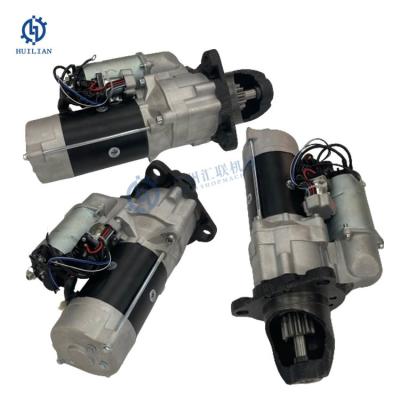 China Excavator 6d105 Engine Parts Pc200 Pc220 Starting Motor For 600-813-4120 600-813-3380 600-813-412 Alternator Starter for sale