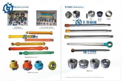 China Long Ram Hydraulic Cylinder , Stick Cylinder Excavator Digger Spare Parts for sale