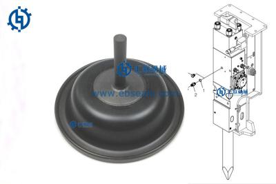 China Compact Atlas Copco Rock Drill Spare Parts Breaker Diaphragm 3115182200 Wear Resistance for sale