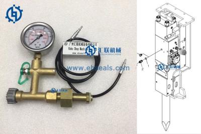 China Wear Resistant Atlas Copco Nitrogen Charge Kit , Hydraulic Breaker Accessories for sale
