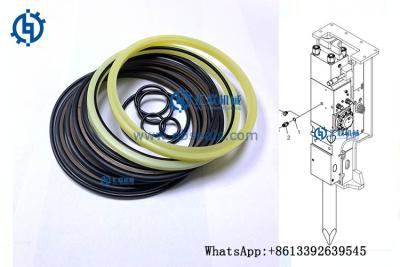 China Yellow Black Rock Breaker Seal Kit MB1200 Hydraulic Breaker Spare Parts for sale