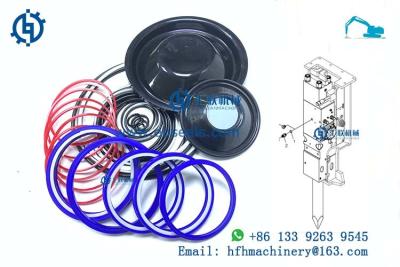 China  H140C H140D Hydraulic Hammer Parts , Excavator Cylinder Seal Kits for sale