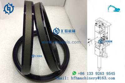 China PU NBR NY Material Hydraulic Cylinder Piston Seals / SPGW Seal Aging Resistance for sale