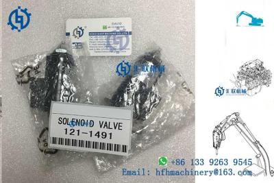Китай Клапан соленоида частей 320B 320C 325C 330D экскаватора CATEEEE 121-1491 электрический электрический продается