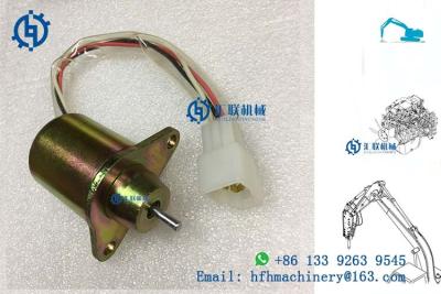 Chine Excavatrice Components de la vanne électromagnétique d'arrêt de moteur de Yanmar 4TNV98 YM129612-77940 à vendre