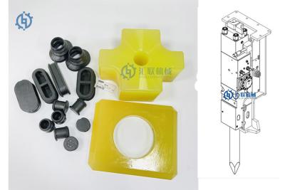 China Un amortiguador más húmedo del martillo hidráulico negro amarillo de ISO9001 SB81 en venta