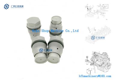 Κίνα Κοινή βαλβίδα περιορισμού ραγών εγχυτήρων μηχανών εκσκαφέων της KOMATSU 6754-72-1220 6D107 1110010028 προς πώληση