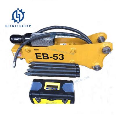 China Top Type Small Size EB53 Frame Hydraulic Breaker Jack Hammer For Mini Excavator 2.5-4.5 Ton for sale