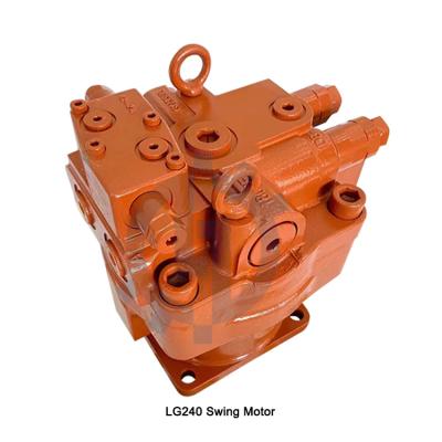 China LG240 Hydraulic Pump Motor Parts LiuGong Excavator Swing Motor M5X180 Slewing Motor for sale